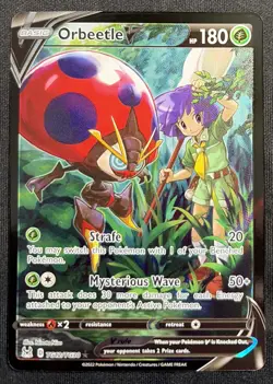 Pokemon TCG Orbeetle V Lost Origin TG12/TG30 Trainer Gallery Full Art Holo - Image 1