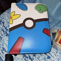 pokemon card lot collection 159 Cards Plus Extra Energy Cards And Binder - Image 1