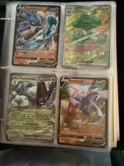 pokemon card lot collection 159 Cards Plus Extra Energy Cards And Binder - Image 4