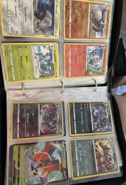 pokemon card lot collection 159 Cards Plus Extra Energy Cards And Binder - Image 5