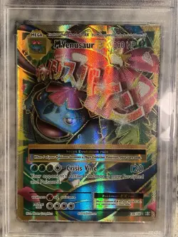 2016 POKEMON XY #100 FA M VENUSAUR EX EVOLUTIONS PSA GEM MINT 10 - Image 4