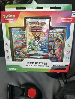 Pokemon First Partner Illustration Collection Series 1 Promo Booster Box 1 - Image 1