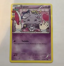 Pokemon TCG Espurr RC14/RC32 Generations Radiant Collection Holo Basic 50 HP - Image 1