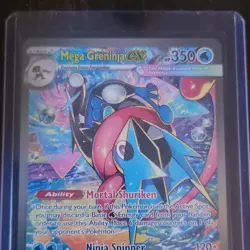 Mega Greninja EX Chaos Rising Pull Full Art Sir - Image 1