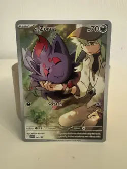 N's Zorua 189SVP - Black Star Promo - Pokemon TCG - Image 1