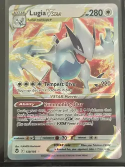 The Pokemon Company Lugia VSTAR 139/195 Silver Tempest Ultra Rare Holo 280 HP - Image 1
