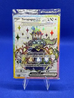 Pokemon TCG Terapagos UPC - Terapagos ex 165 Black Star Promo (Sealed) - Image 1