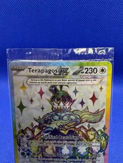 Pokemon TCG Terapagos UPC - Terapagos ex 165 Black Star Promo (Sealed) - Image 3
