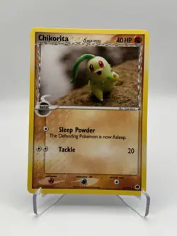 Pokemon - Chikorita (Delta Species) - 44/101 - Dragon Frontiers - Regular - MP - Image 1