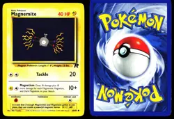 MAGNEMITE 60/82 COMMON TEAM ROCKET POKEMON UNLIMITED LP - Image 3