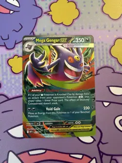 Mega Gengar EX 073 Black Star Promo Mega Moonlit Tin Pokemon TCG - Image 1