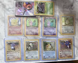 Pokemon TCG Vintage Holo Lot - First Editions shadowless - Neo - Team Rocket - - Image 1