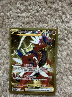 Koraidon ex 254/198 SV01: Scarlet & Violet Base Set Holo Gold Hyper Rare 2023 - Image 3