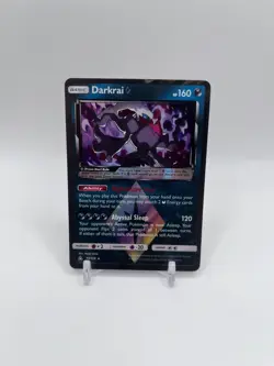 Pokemon Darkrai 77/156 Holo Rare Sun & Moon Ultra Prism NM - Image 1