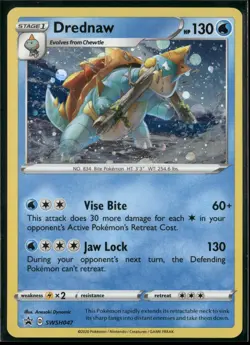 Drednaw SWSH047 Holo Promo Sword & Shield Promo Pokemon Near Mint - Image 1
