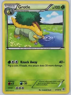 Grotle 2/135 Pokemon - Black and Whtie Plasma Storm MP - Image 1
