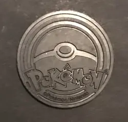 Jirachi Pokemon Coin Small 2004 Plastic Token Hoenn Gold Wishmaker From Deck - Image 2