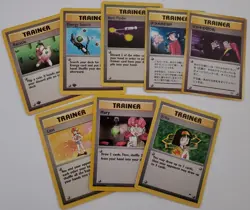 Lot of 135+ Vintage Trainer Pokemon Cards, Rares, 1st Editions, Mary Erika Lass - Image 1