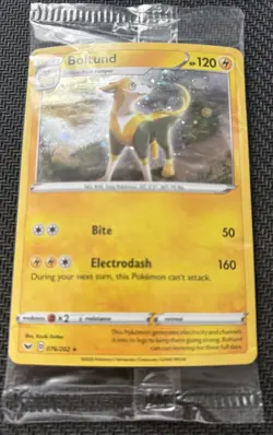Boltund - Knockout Collection (Cosmos Holo) 076/202 Sealed Promo Pokemon TCG - Image 2