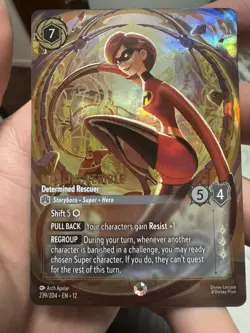 Lorcana Wilds Unknown Enchanted Mrs. Incredible 239/204 Disney TCG - Image 1