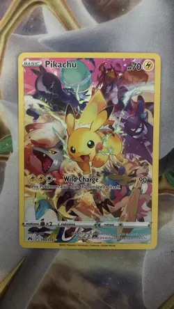 Pokemon TCG Pikachu Crown Zenith Holo Card PSA 9 Mint 160/159 Secret Rare - Image 1