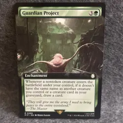 Guardian Project Extended Art Nonfoil Card- FALLOUT #0469 MTG NM - Image 1