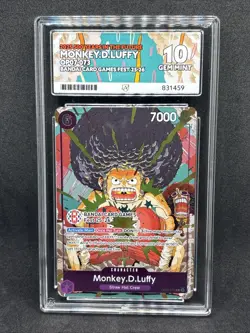 Monkey D Luffy OP07-073 BANDAI Card Games Fest 25-26 One Piece ACE 10 - Image 1