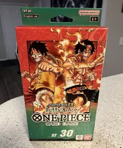 Bandai Namco One Piece Card Game Starter Deck EX Luffy & Ace ST-30 English - Image 1