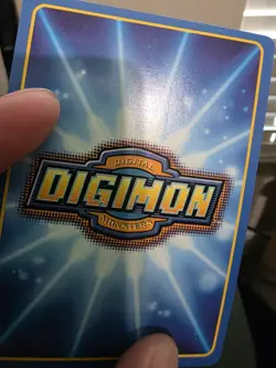 Bandai 1999 Digimon Digi-Battle Machinedramon BO-55 Foil *Damaged* English Card - Image 3