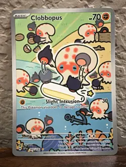 Clobbopus 207/191 Pokemon Card TCG Surging Sparks Illustration Rare NM - Image 1