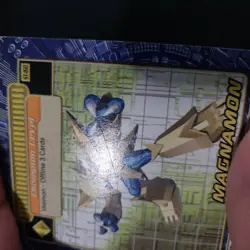DIGIMON (M/LP) MAGNAMON ST-160 TCG Digi-Battle Card Game 2002 Bandai BO - Image 2