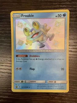 Pokemon TCG Froakie Holo Shiny Rare Card SV11/SV94 NM Condition - Image 2
