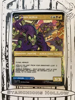 MTG Norman Osborn (Borderless) - Marvel's Spider-Man (SPM) M 0220 - Image 2