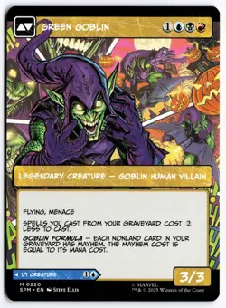 Norman Osborn (Borderless) non-foil M Marvel's Spider-Man 220 NM - Image 2