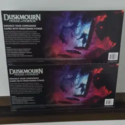 Magic: The Gathering Duskmourn Commander Deck Foil Promo Chrome Host Seedshark - Image 2