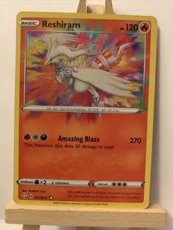 Reshiram 017/072 - Shining Fates - Amazing Rare Pokemon TCG Card NM/M - Image 1