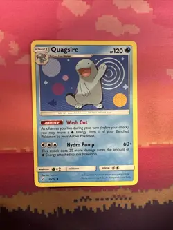 Pokemon Card Quagsire Dragon Majesty Uncommon 26/70 Near Mint - Image 1
