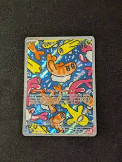 Pokemon TCG Tatsugiri Illustration Rare Card Twilight Masquerade 186/167 - Image 1