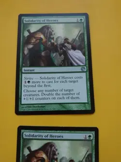 Solidarity of Heroes x2 Nyx Instant Magic the Gathering Card. - Image 4