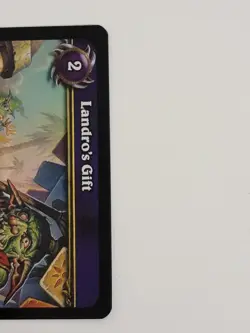 World of Warcraft TCG Landro's Gift Unscratched Card Wrath Gate Loot 1/3 NEW - Image 2