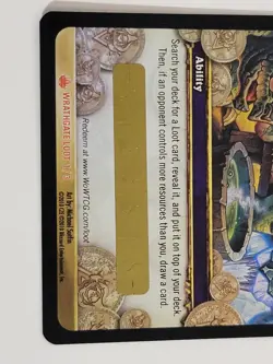 World of Warcraft TCG Landro's Gift Unscratched Card Wrath Gate Loot 1/3 NEW - Image 4