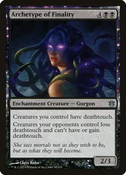 Archetype of Finality Born of the Gods NM Black Uncommon MAGIC CARD ABUGames - Image 1