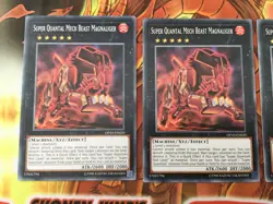 OP10-EN020 Yugioh Card - 3X Super Quantal Mech Beast Magnaliger - Image 2