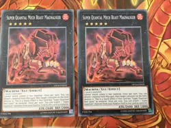 OP10-EN020 Yugioh Card - 3X Super Quantal Mech Beast Magnaliger - Image 3