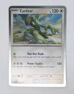 2024 Cyclizar SVP 096 Temporal Forces Blister Holo Promo Pokemon TCG Card - Image 2