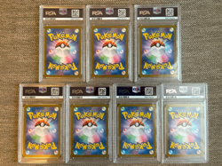 PSA10 sequential 7set Eevee AR 078/066 Crimson Haze 2024 sv5a Pokemon Card Japan - Image 2