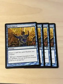 MTG -Mass Appeal - Avacyn Restored #66- Playset (X4) - Image 1