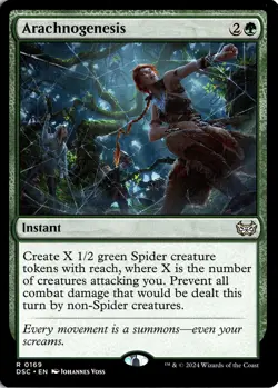 NM - Arachnogenesis R Commander: Duskmourn: House of Horror 169 - Image 1