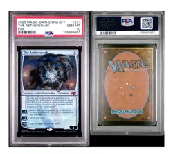 2025 MAGIC THE GATHERING AETHERDRIFT #231 THE AETHERSPARK FOIL PSA GEM MT 10 - Image 3