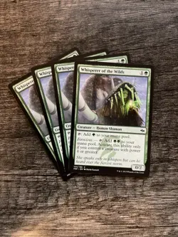 MTG 4x Whisperer of the Wilds x4 LP Fate Reforged - Image 1